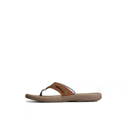 Baitfish Leather Flip Flop