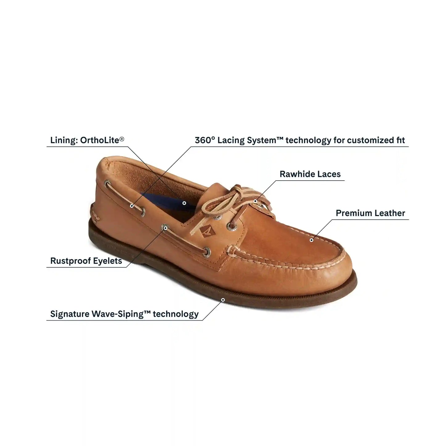 Authentic Original™ 2-Eye Boat Shoe