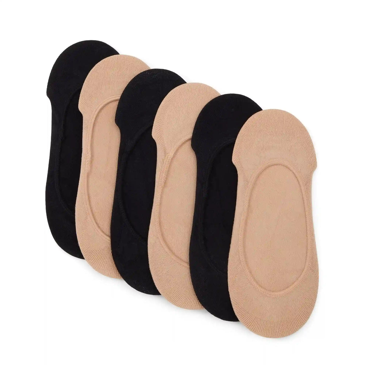 Ladies 6-Pack Micro Line Socks