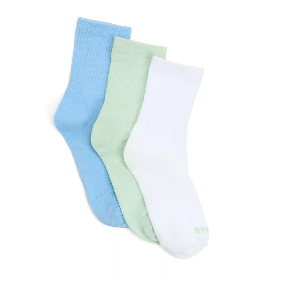 Ladies 3-Pack Short Crew Socks