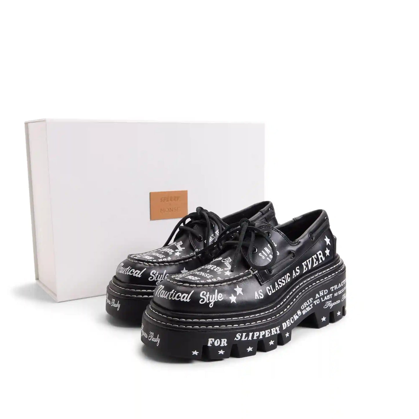 Sperry x MONSE Authentic Original™ 2-Eye Lug Boat Shoe